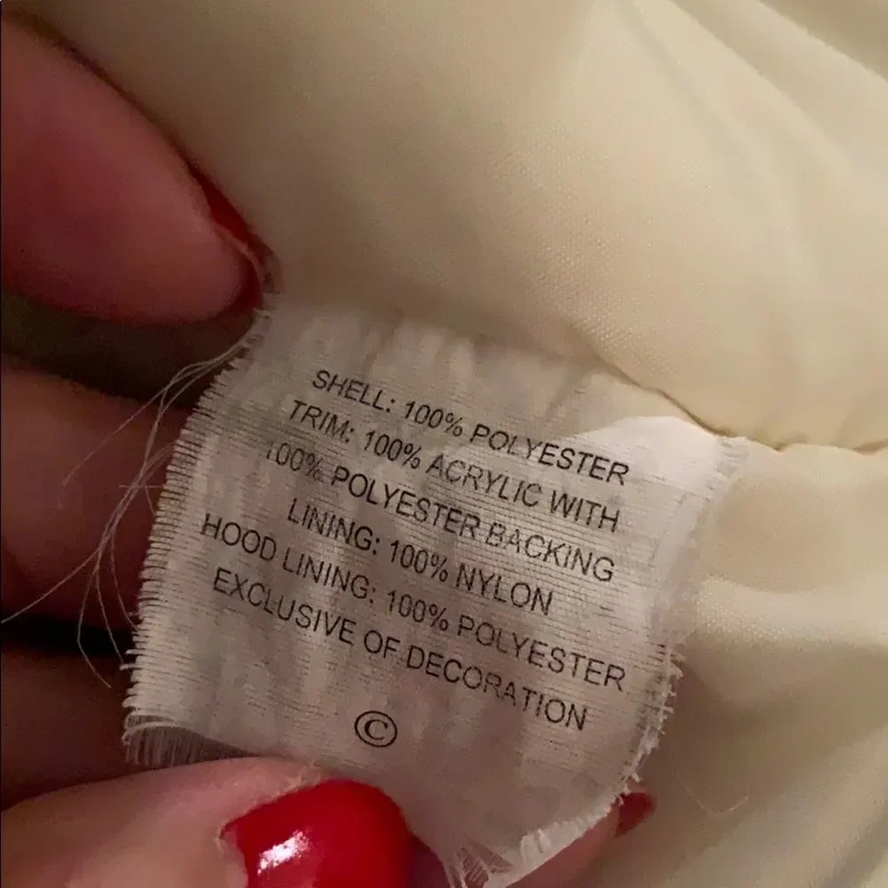 ‎Vtg Healthtex light blue filled winter coat